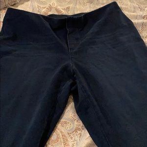 JJill Pure Indigo Knit Jeans—M